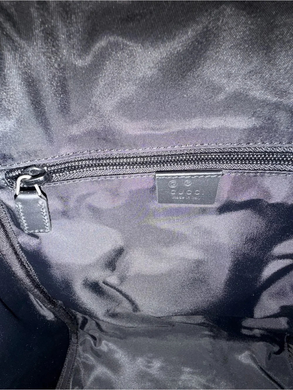 Gucci structured backpack